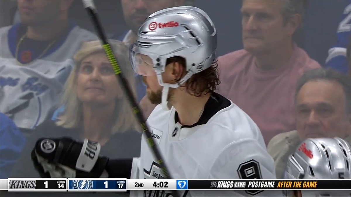 Adrian Kempe calmly slides it home for his second of the game! ✌️