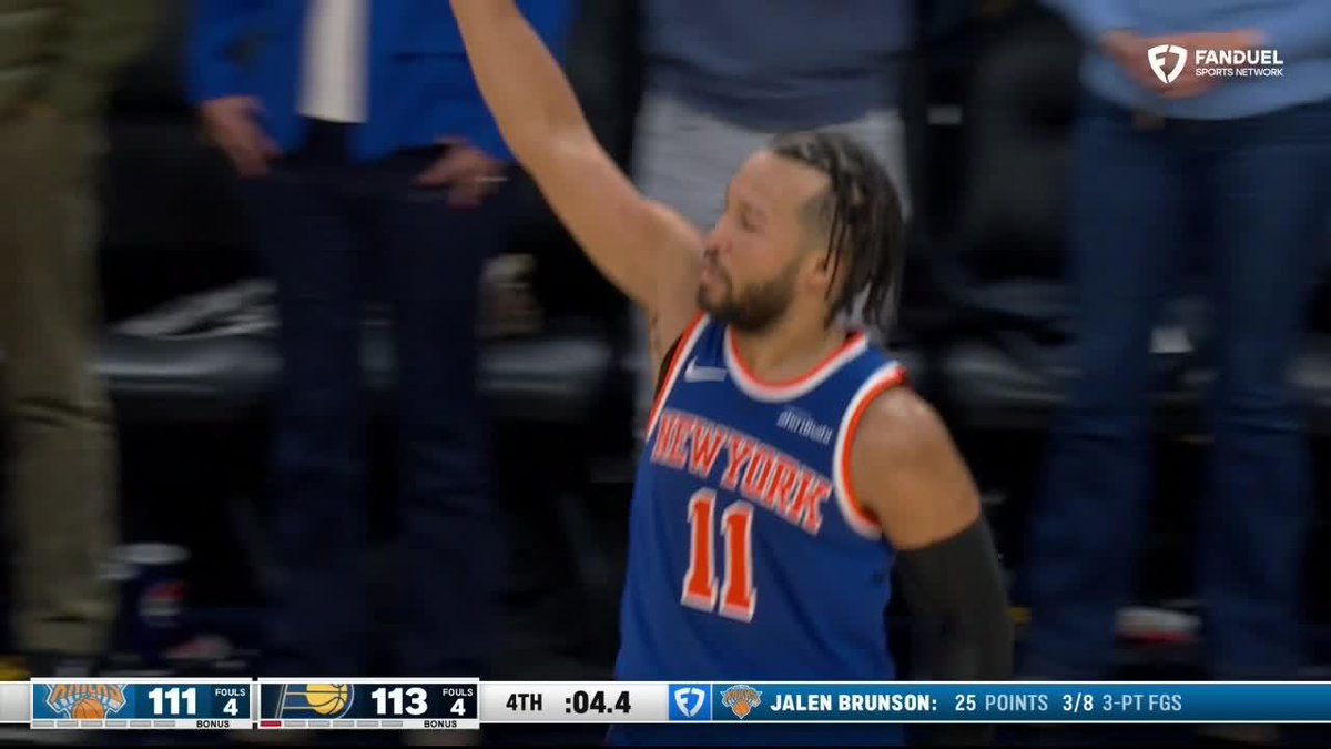 JALEN BRUNSON GAME-WINNER 💰