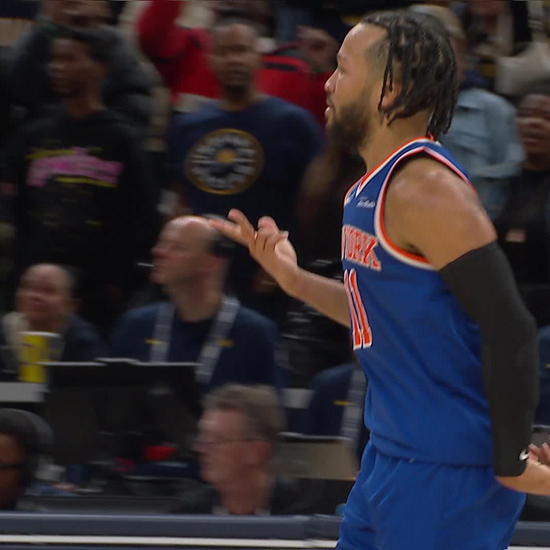 JALEN BRUNSON DOUBLE BANG FOR THE WIN. VOTE ALL-STAR ⭐️