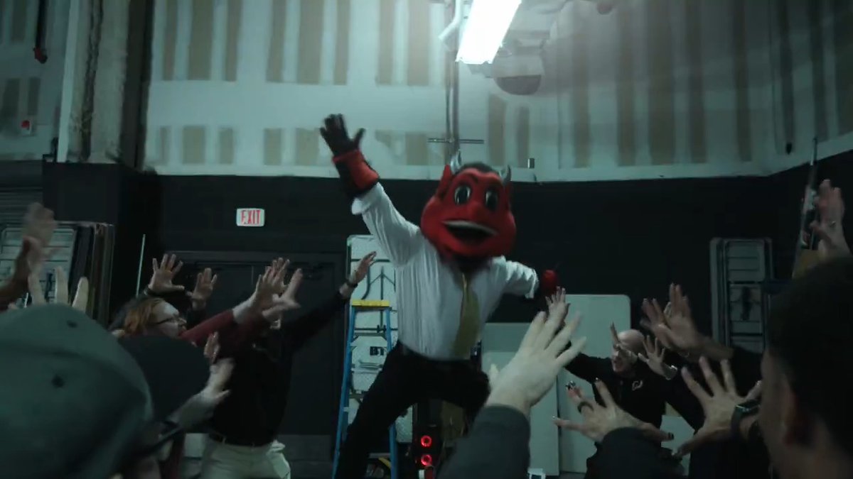 Holidays at The Rock hit different. If you don't stick around until the end, NJ Devil will bring you coal. 🎟️: