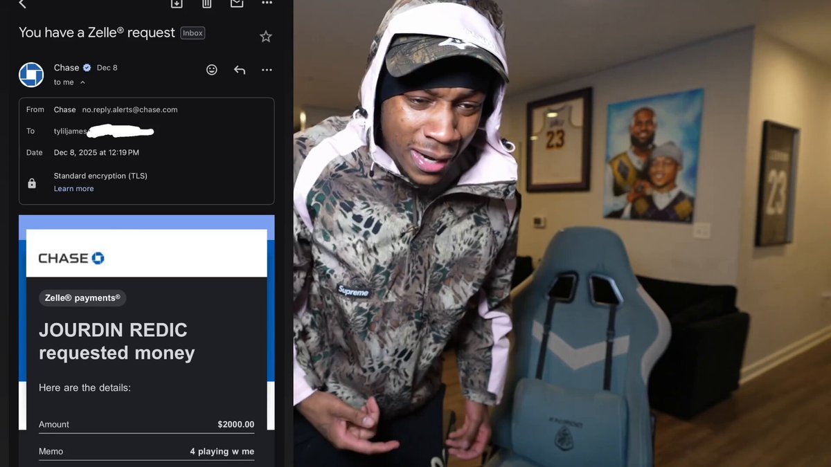 Tylil shows that’s Jourdin Pauline tried requesting money from him with the memo “4 playing with me” 😳 “Now you trying to set me up… I’m not giving this girl nothing…”