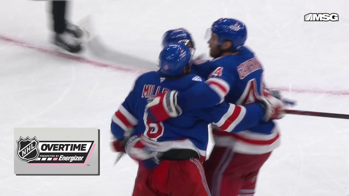 J.T. MILLER WINS IT IN @ENERGIZER OVERTIME! 🗽