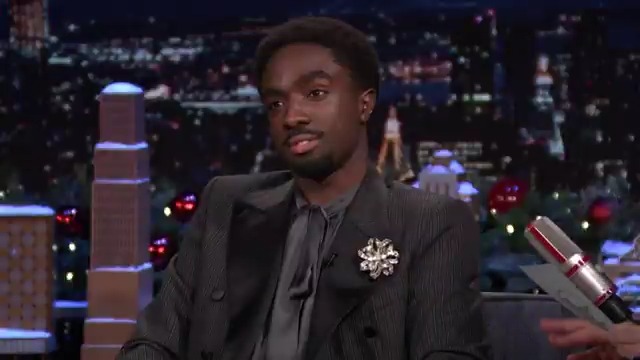 .Caleb McLaughlin describes the final episodes of stranger things using one word 👀 #FallonTonight #StrangerThingsOnFallon