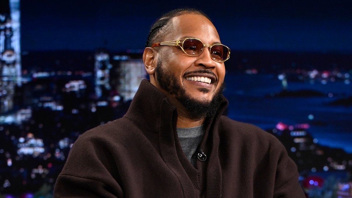 “It allows me to stay a student of the game.” -Carmelo Anthony on becoming an analyst for NBA on NBC and Peacock! #FallonTonight