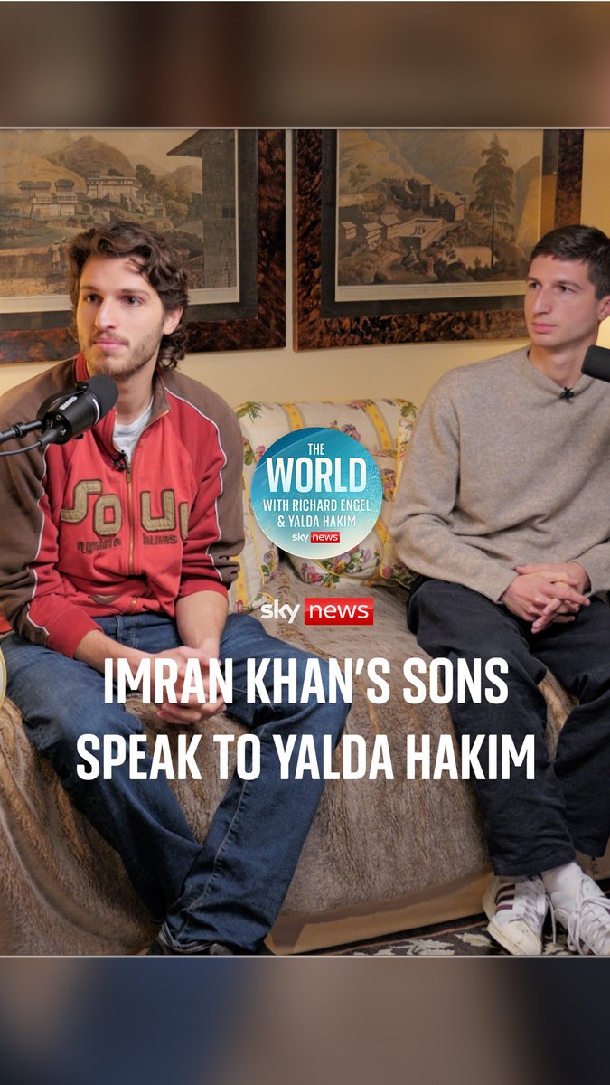What have Imran Khan’s sons heard about his treatment in jail? Yalda Hakim tells Richard Engel about her interview with Kasim and Sulaiman, and how the Pakistani government responded to their claims. 🎧 The World with Richard Engel and Yalda Hakim:
