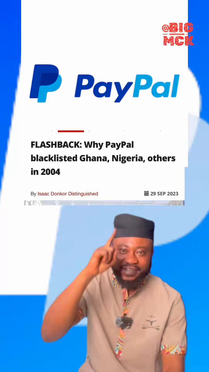 As Pay Pal plans to sneak back into the Nigerian/Sub Saharan Africa market, we must REMEMBER!!