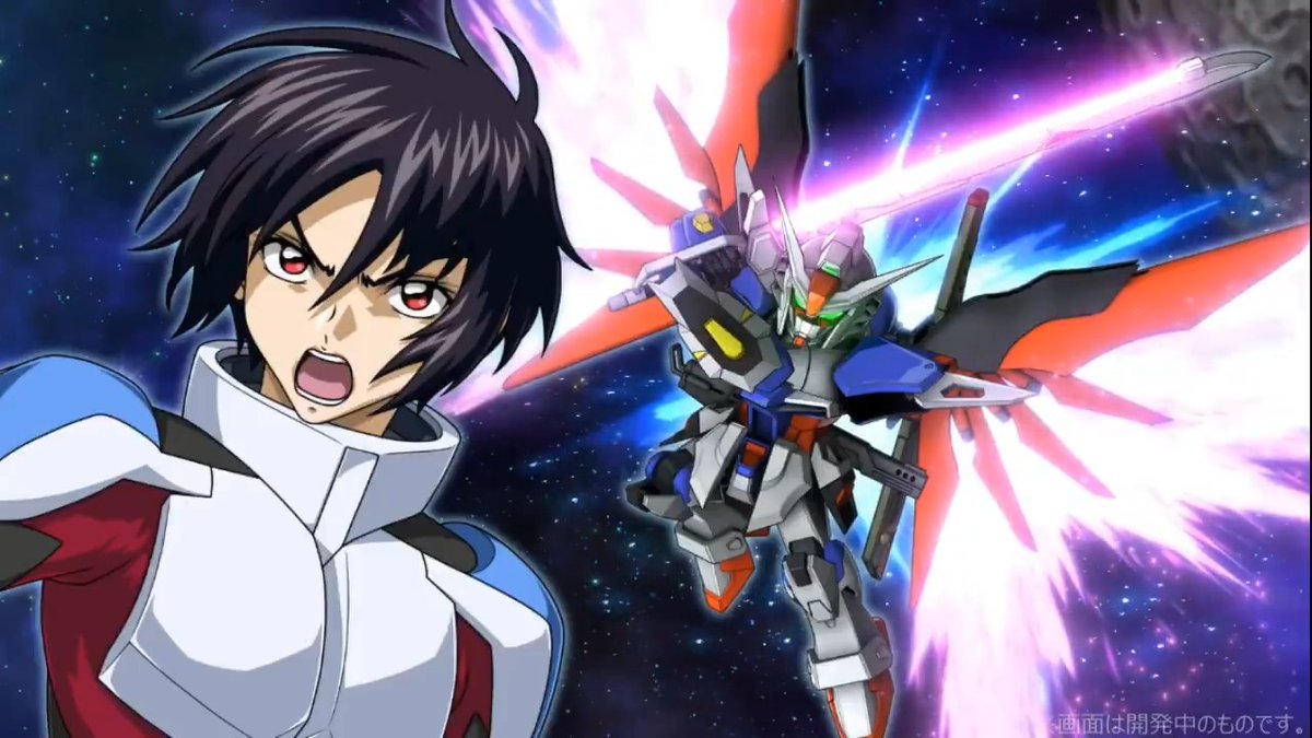【デスティニーガンダムSpecⅡ 参戦!】 明日開始の『4章Part5』に、『機動戦士ガンダムSEED FREEDOM』より、『デスティニーガンダムSpecⅡ』(シン・アスカ)が参戦!! 『アロンダイト(デスティニーSpecⅡ)』と、ルナマリア・ホークの『2人の足跡』の戦闘演出を公開!!! #スパロボ #スパロボDD