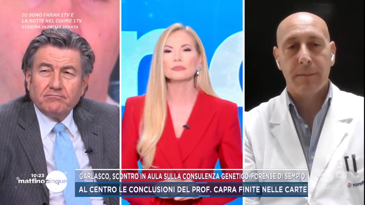 Perché Il team della difesa di Sempio aveva un documento sulla consulenza della famiglia Poggi? #Mattino5 #Garlasco