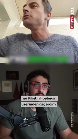 Filistinli Youtuber Hamza Saadeh'in röportaj yaptığı soykırım destekçisi İsrailli'den skandal sözler: ▪️"Keşke Gazze'de soykırım olsaydı. Ben sadece bir şoförüm ama yapabilseydim kamyonumla her Filistinli bebeğin üzerinden geçerdim."
