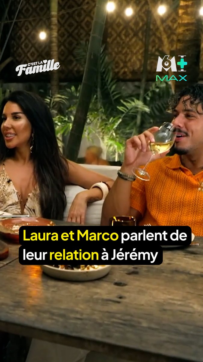 “Avec Marco on a toujours eu cette complicité” Face à Jérémy, Laura et Marco n’arrivent pas à mettre de mots de sur leur relation 💛 "C'EST LA FAMILLE", retrouvez tous les épisodes de la 1ère partie en avant-première sur M6+MAX #CLF ➡️