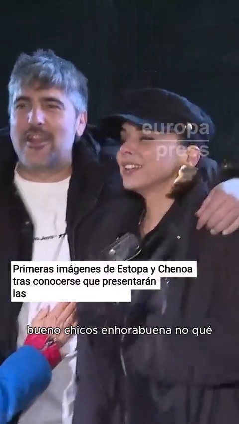 Primeras imágenes de Estopa y Chenoa tras conocerse que presentarán las campanadas: "Solo pido salud y paz. Y que no se atragante nadie"