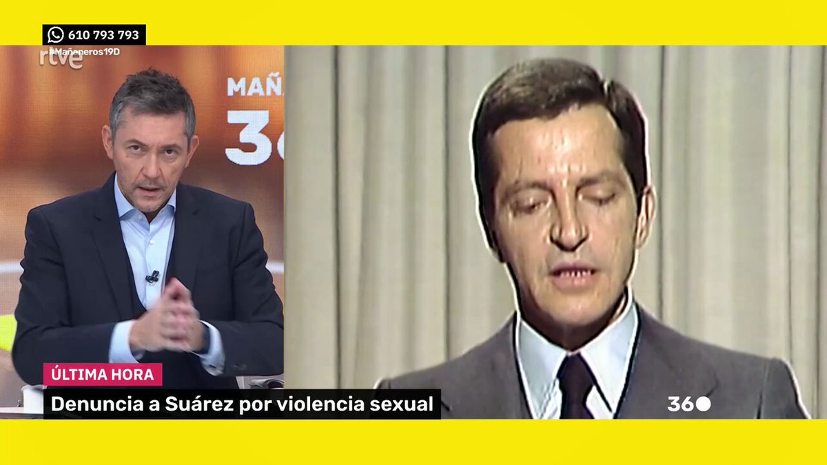 🔵La versión de la familia Suárez 'Mañaneros 360' se ha puesto en contacto con la familia de Adolfo Suárez para recabar su versión, sin obtener respuesta #Mananeros19D