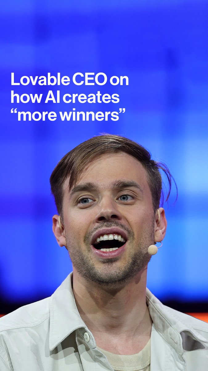 "Everyone can create, and this is extremely empowering." Lovable CEO Anton Osika tells Tom Mackenzie why he believes AI will create a more competitive market for consumers