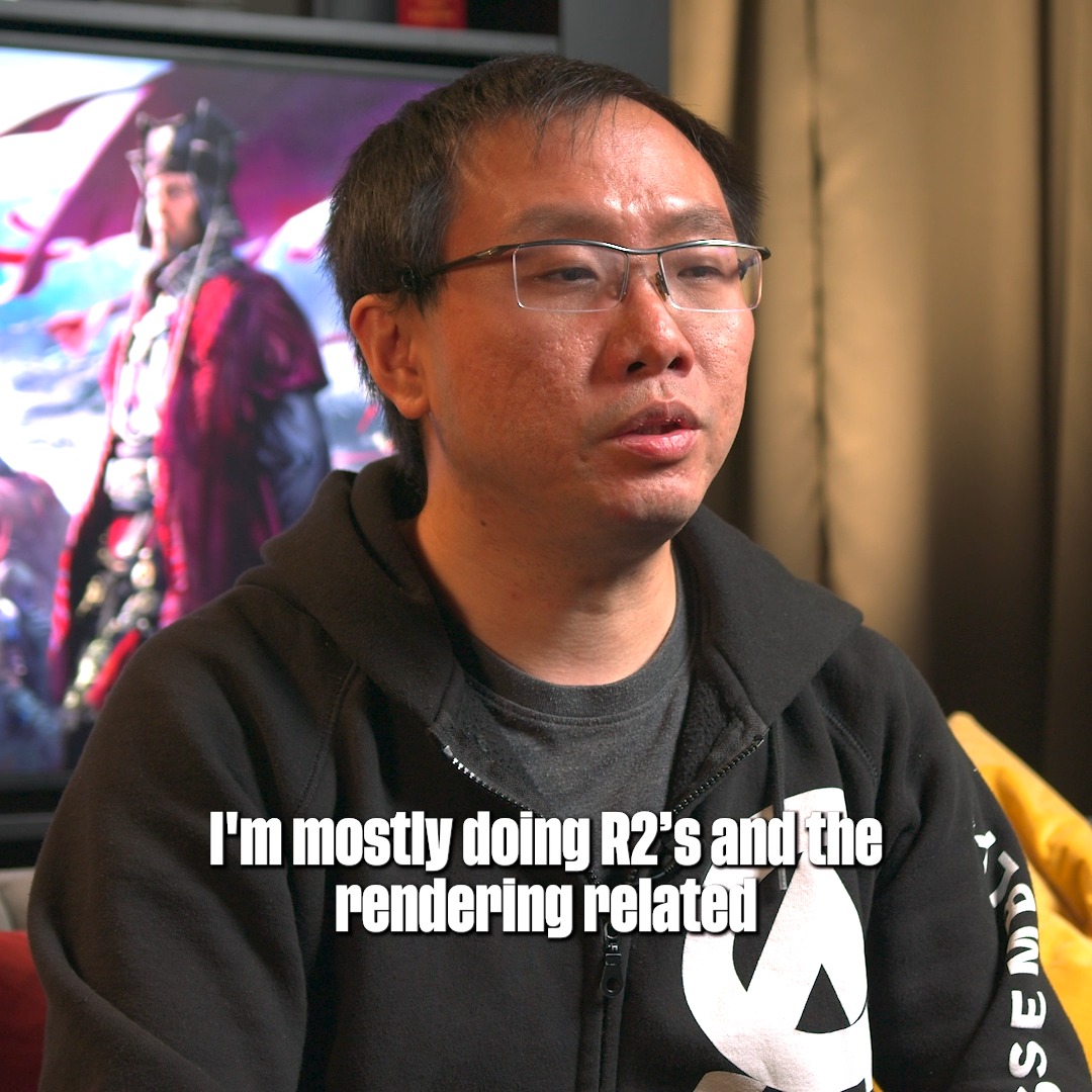 In today’s Dev Roll Call, we'd like you to meet Si Zheng, a Technical Artist behind renders and shading, who was also a writer of lyrics for the Total War: THREE KINGDOMS trailer 😮 talk about multi-talented!