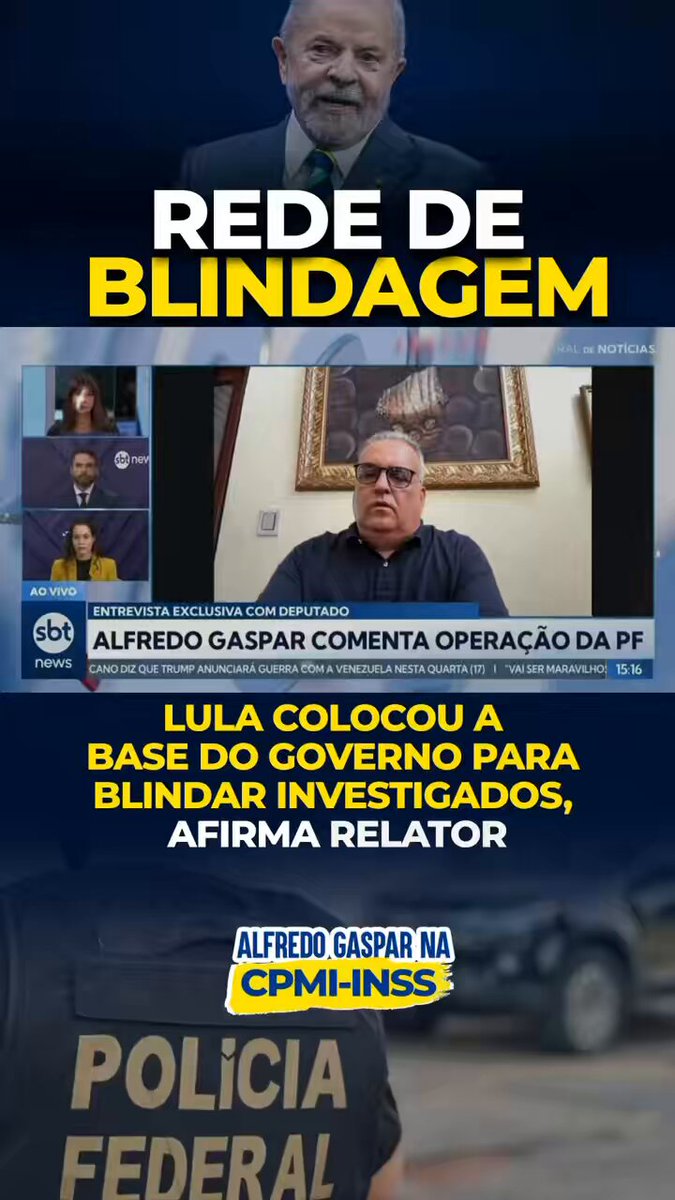 Quando o poder escolhe blindar aliados, enfraquece a justiça e desrespeita o país. Investigação séria não escolhe lado, não escolhe nome e não ignora vínculos pessoais.