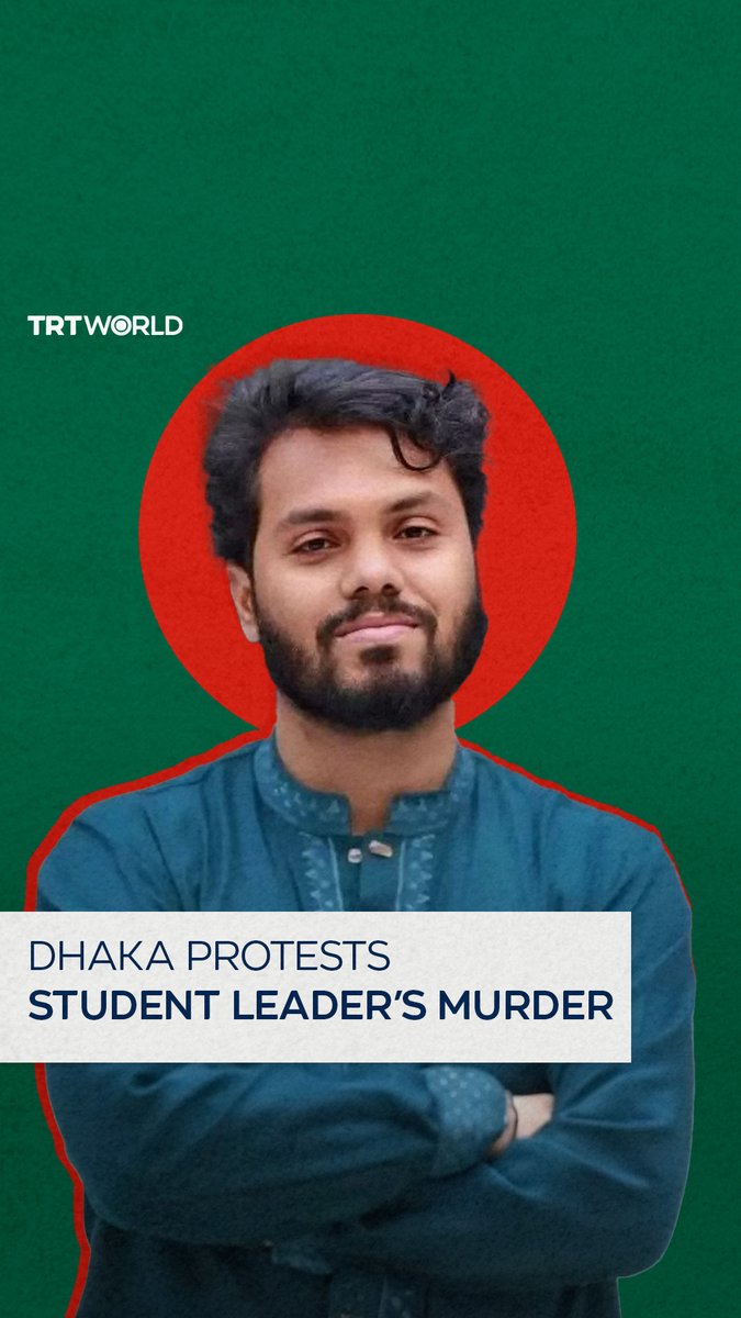 Protests have spread across Bangladesh after youth leader Sharif Osman Hadi died on Thursday night, days after being shot in the head on December 12. Authorities say the attackers had links to a banned student group tied to former prime minister Sheikh Hasina’s Awami League. Anger has also turned toward India, where Hasina has taken refuge