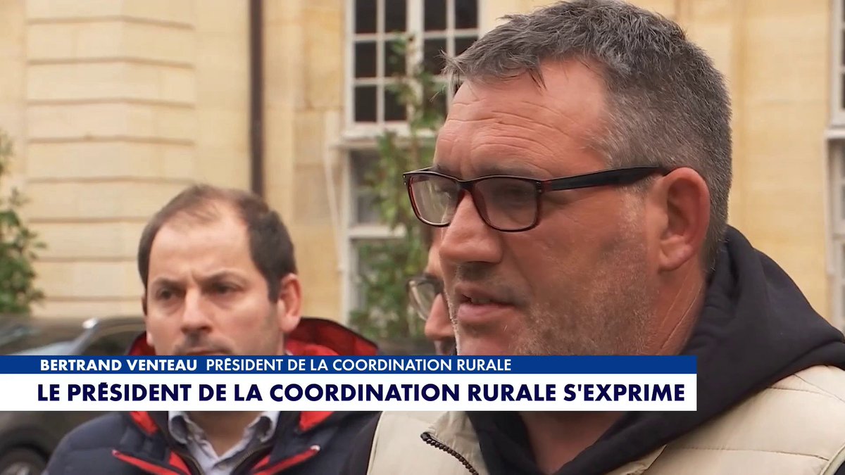 «Nos ministres disparaissent les uns après les autres, mais les hauts fonctionnaires sont globalement les mêmes. Il faut qu'ils changent d'approche. Il faut qu'ils nous apportent des solutions, pas des problèmes», lâche Bertrand Venteau, président de la Coordination rurale