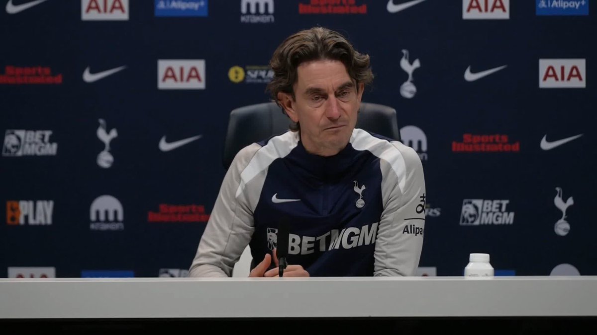 "We are building" Thomas Frank says he feels supported by the Spurs board 🎙️