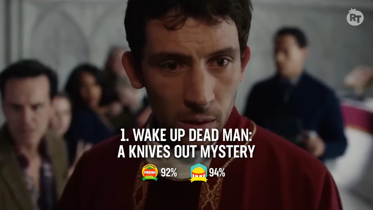 #WakeUpDeadMan is this week's most popular movie on Rotten Tomatoes. Click here for more: