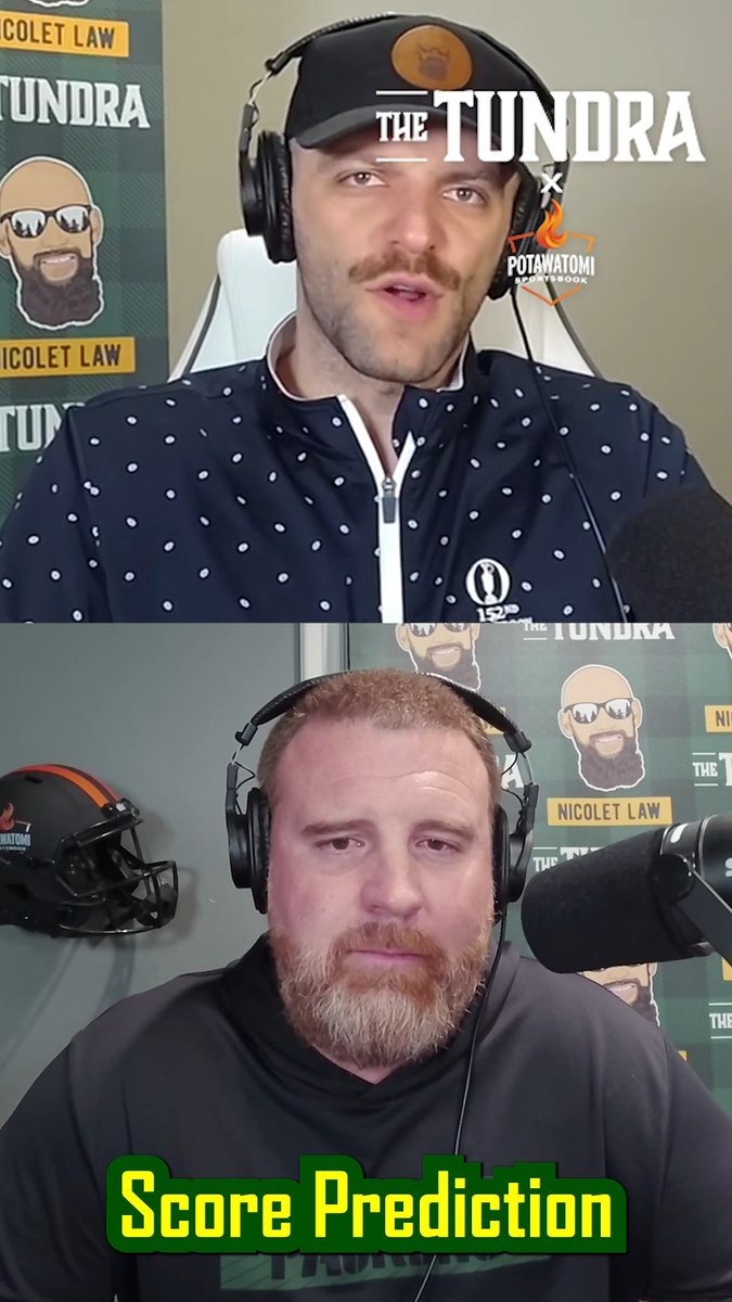 The game is a day early this week and Matt Schneidman and John Kuhn have your score predictions right here! Presented by Potawatomi Casino Hotel