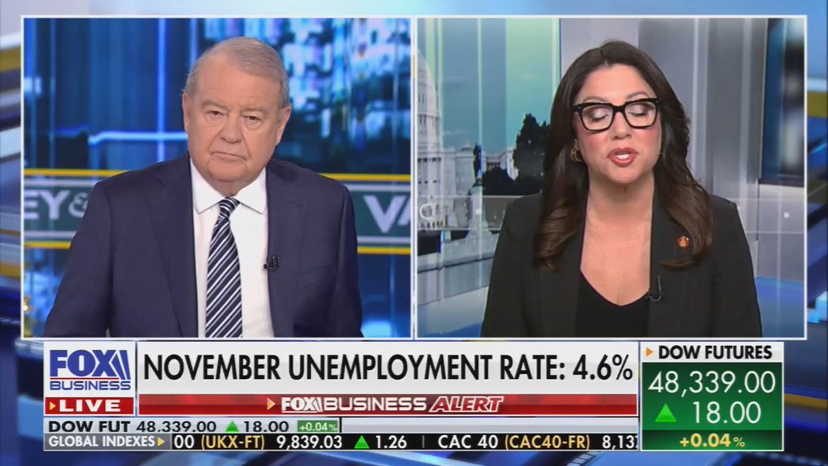 Trump's Labor Secretary: With more people searching for jobs, the unemployment rate can tick up because that means more people are getting off the sideline and finally wanting to be part of the American economy. Fox: That was an interesting diplomatic move, to say a 4-year high for unemployment is actually good news.
