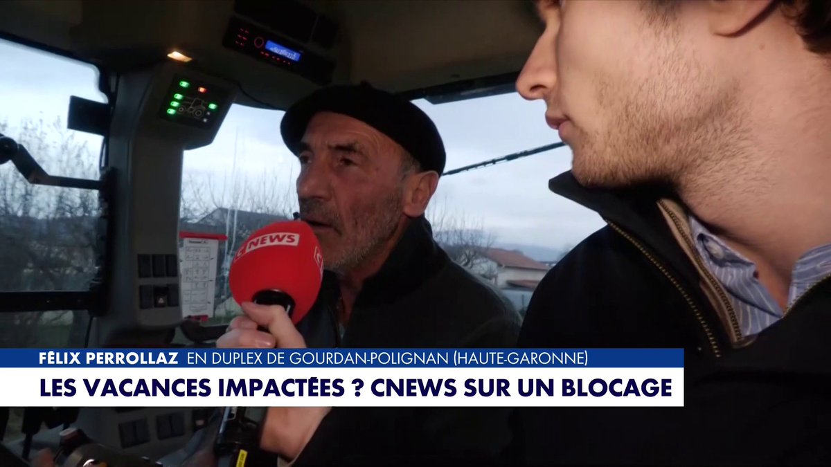 Charles Puissegur, agriculteur, sur les blocages agricoles et leur impact sur les vacances de Noël : «Nous, on n'est jamais en vacances», dans #PunchlineWE