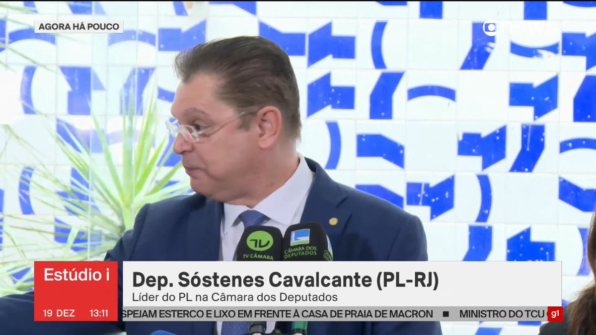 Sóstenes Cavalcante (PL), alvo de operação da PF, diz que recebeu R$ 400 mil em espécie pela venda de um imóvel e que não fez o depósito por "lapso". ➡Assista à #GloboNews: #Estudioi