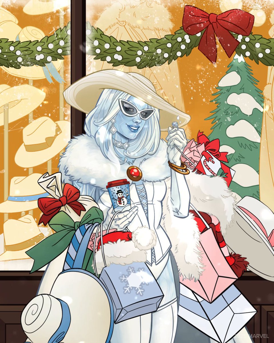 Emma Frost's holiday haul 🛍️