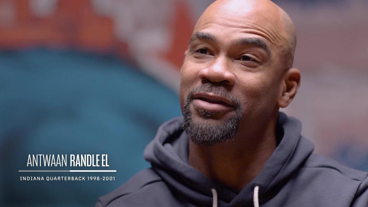 "I always believed that IU football would be at the top. I'm glad that I'm alive, here to be able to experience it." 😊 Indiana Hoosiers HOFer Antwaan Randle El talks No. 1 Indiana Football's historic rise 🗣️ The Journey x #CFBPlayoff
