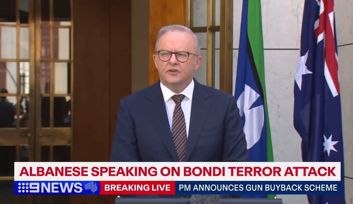“We expect hundred of thousands of firearms will be collected and destroyed through this scheme.” — Australian Prime Minister Anthony Albanese announces plan to buy back guns in the wake of the Bondi Beach Hanukkah shooting