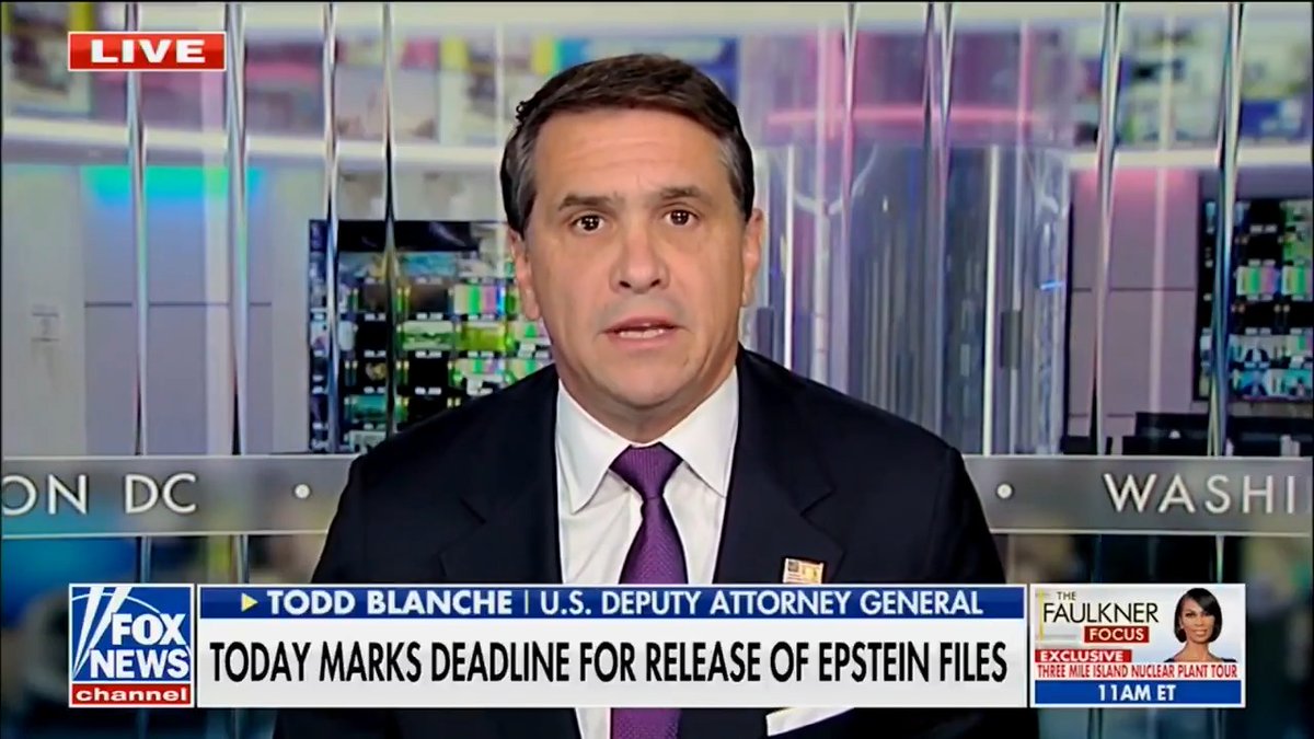 President Trump’s DOJ is delivering historic transparency while protecting victims. Democrats could have done this for years. They chose not to. We are keeping our promise to the American people.