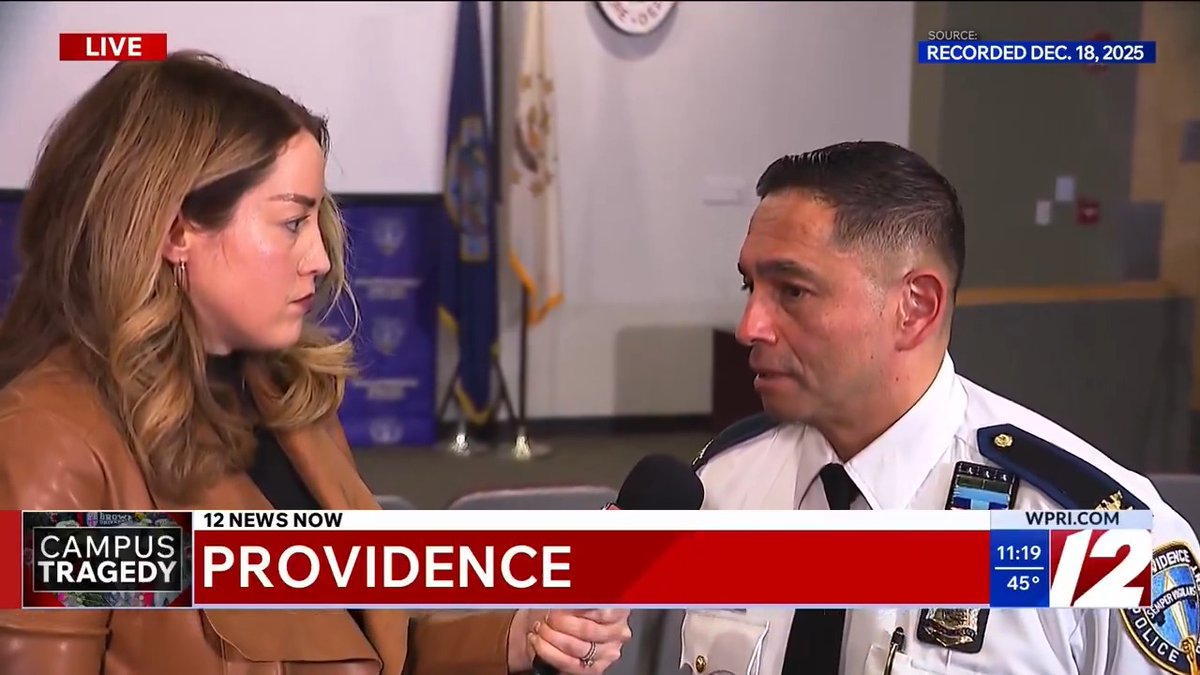 ICYMI: I interviewed PPD Col. Oscar Perez after police announced the Brown U shooting suspect was dead. He left Brown in 2001. I asked Perez, why now? WPRI 12