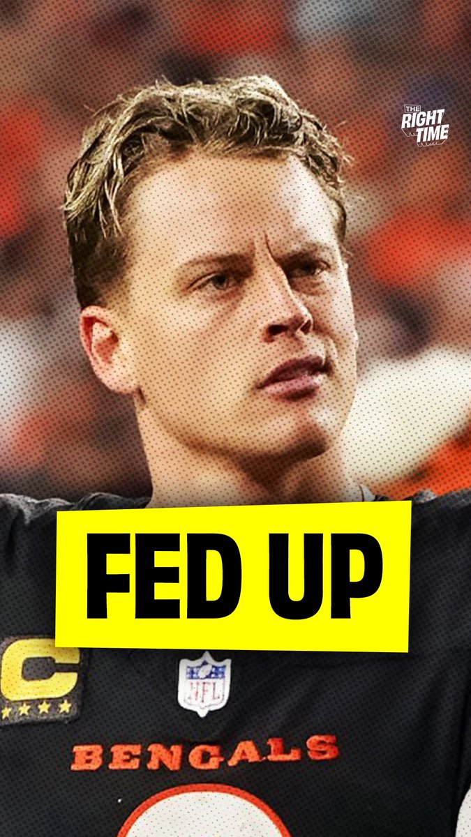 The reality of being on the Bengals has finally set in for Joe Burrow 💀 “He didn’t say I have no problem with the Cincinnati Bengals… He said he had no problem with Cincinnati.”