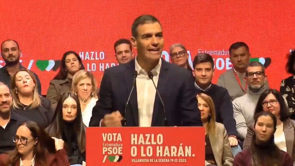 Es el PP de siempre. Solo les valen los resultados electorales cuando ganan. Y si no, es un pucherazo. Vamos a ganarles el 21 de diciembre, con el voto de las extremeñas y extremeños, votando al único partido que puede hacer frente al Partido Popular y a Vox: el PSOE.