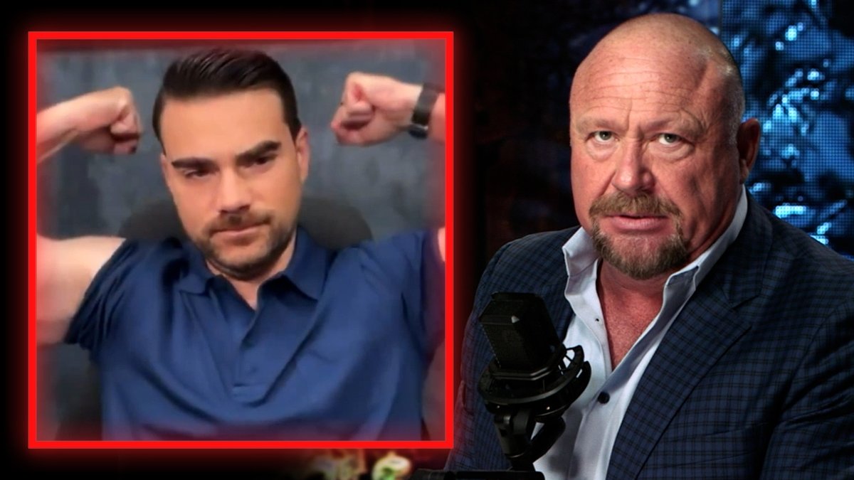 BREAKING EXCLUSIVE: Alex Jones Challenges Ben Shapiro To A Live Debate! "Anywhere, Anytime, Any Place- As Long As There Is A Neutral Moderator- I'll Go 10 Hours With You Sonnyboy! In Fact, No Moderator Needed! I'M GONNA EAT YOU ALIVE!"