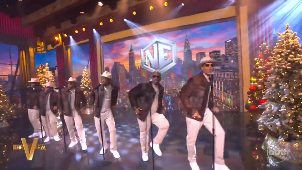 The legendary R&amp;B group New Edition rings in the holiday spirit and performs 'All I Want for Christmas is My Girl' and throws it back to 1983 with 'Candy Girl'!