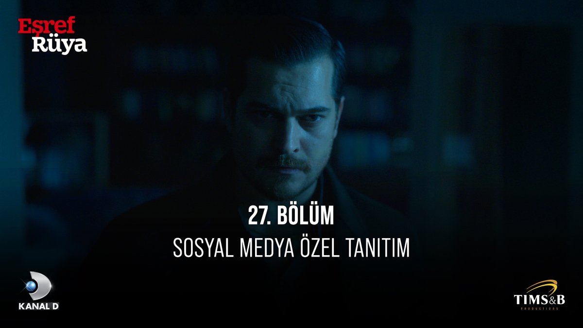 “Sonunda ikimizden biri ölecek…” #EşrefRüya yeni bölümüyle çarşamba 20.00’de #KanalD’de. Kanal D TİMSBİ Productions
