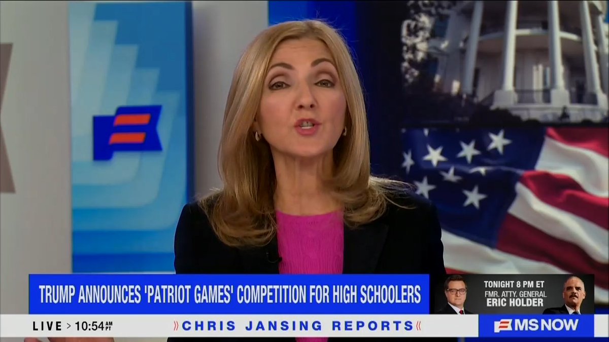Host: Trump has announced the first ever Patriot Games, which will pit top high school athletes from around the country against each other. The competition is already being mocked, drawing wide comparisons to the popular book and movie The Hunger Games.