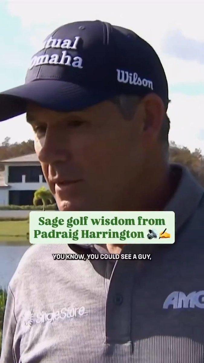 Padraig Harrington explains how the joy of playing golf recreationally should stem from positive shots rather than scoring low. 🙌 Padraig Harrington | PNC Championship