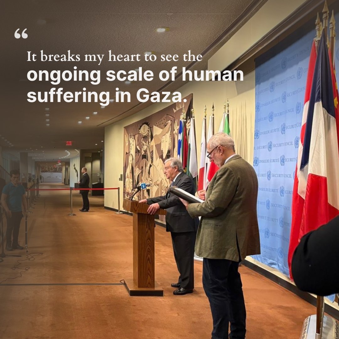 It breaks my heart to see the ongoing scale of human suffering in Gaza. While famine has been pushed back, needs are growing faster than aid can get in. We need more crossings, lifting of restrictions on critical items, removal of red tape, safe routes inside Gaza, sustained funding & unimpeded access.