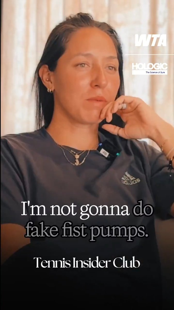 Same attitude. Different narrative. Jessie Pegula | Hologic