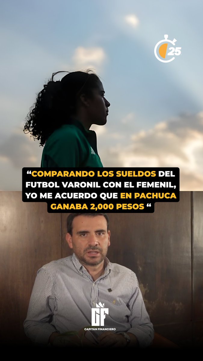 LO QUE NADIE TE CUENTA SOBRE LOS SUELDOS EN EL FUTBOL FEMENIL “Al comparar los sueldos del futbol varonil y femenil, recuerdo que en Pachuca ganaba 2,000 pesos” Diana García en #CapitánFinancieroEnMT