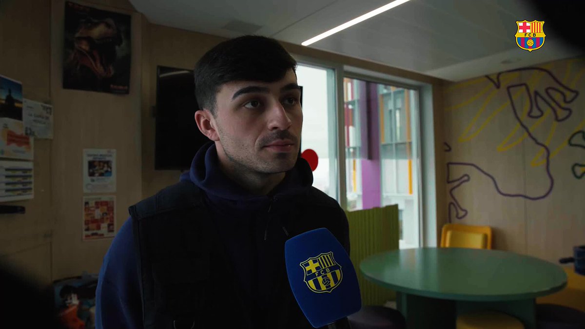 Las declaraciones de Pedri y Lewandowski tras la visita a los hospitales Barça Foundation