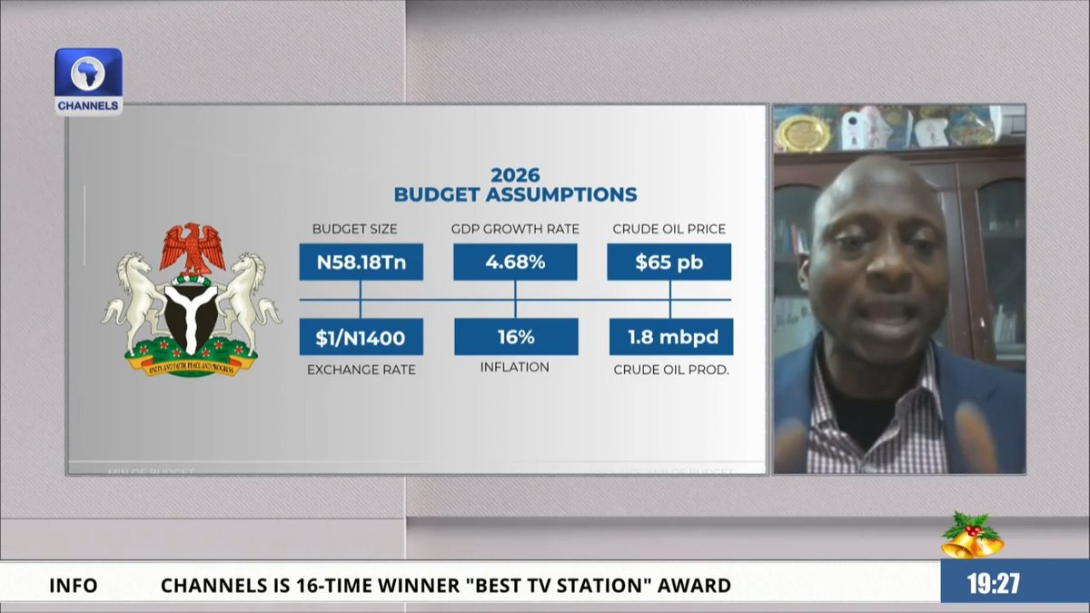 Dangote has helped to largely stabilise the currency because about 50% of our PMS and diesel imports have been rescued by his refinery. If Dangote increases capacity as promised—or if we get a local competitor—it will help even more. Any attempt to source these products outside Nigeria only puts further pressure on the naira. - Paul Alaje, Chief Economist at SPM Professionals #PoliticsToday