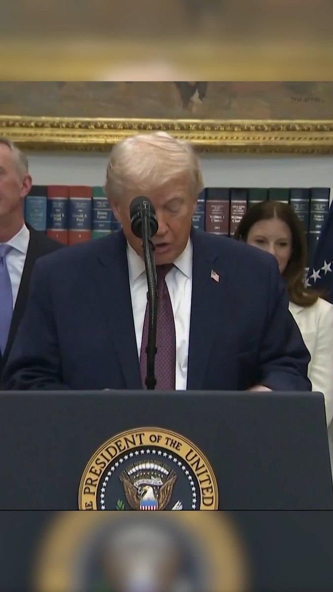 US President Donald Trump showed off the new "Gold Card" visa at an event at the White House Friday