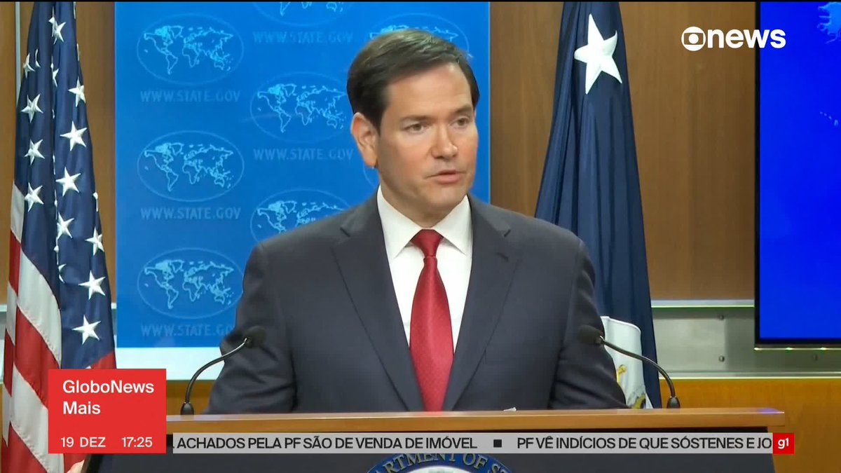 Secretário de Estado americano afirma que os EUA avançaram em "algumas coisas" com Lula, mas que "ainda há trabalho a ser feito". Marco Rubio também disse que Trump e o presidente brasileiro "se deram bem". #GloboNewsMais ➡ Assista à #GloboNews:
