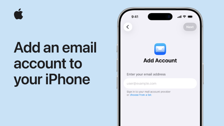 You can access multiple email accounts in the Mail app on your iPhone. Here’s how to add an account.