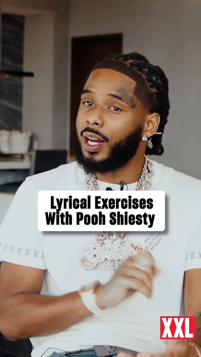 🆕 POOH SHIESTY INTERVIEW 🆕 Everyone knows Pooh Shiesty can rap, but to help perfect his craft, he worked on his lyrical exercises while doing time. He shares some of what he does to stay sharp when freestyling and writing. The moment is all in good fun. So, if you need a reminder of what he does in the booth, go listen to his new song “FDO.” See full interview ➡️: