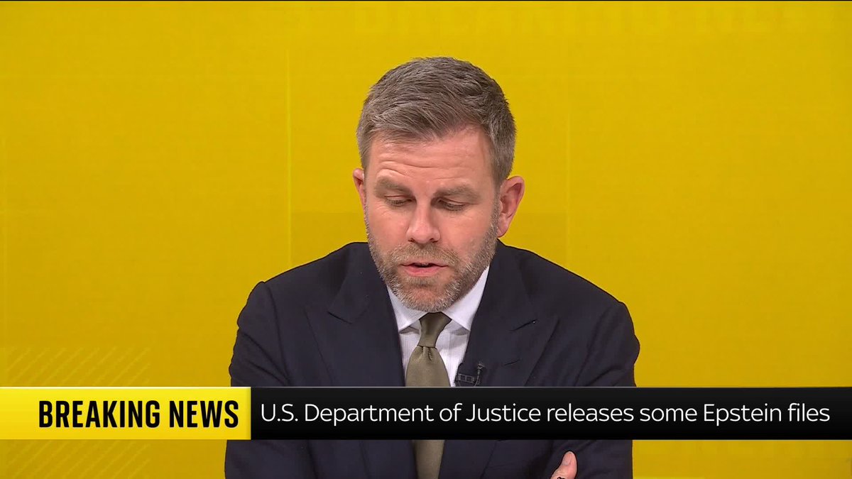 BREAKING: The US Justice Department has started publishing some documents relating to criminal investigations into paedophile financier Jeffrey Epstein, known as the Epstein files. Sky's James Matthews reports. 🔗 Follow our live blog ➡️ 📺 Sky 501