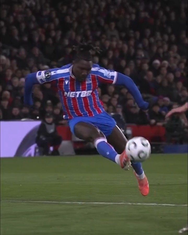 Goal on repeat 🔁 A moment of pure magic from Christantus Uche 🪄 #UECL | Crystal Palace F.C.